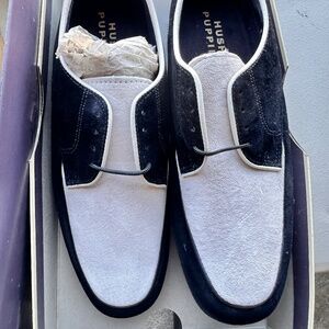 Rockabilly Two Tone Suede Hush Puppies